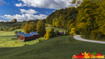 Early Autumn at the Jenne Farm in Reading Vermont
