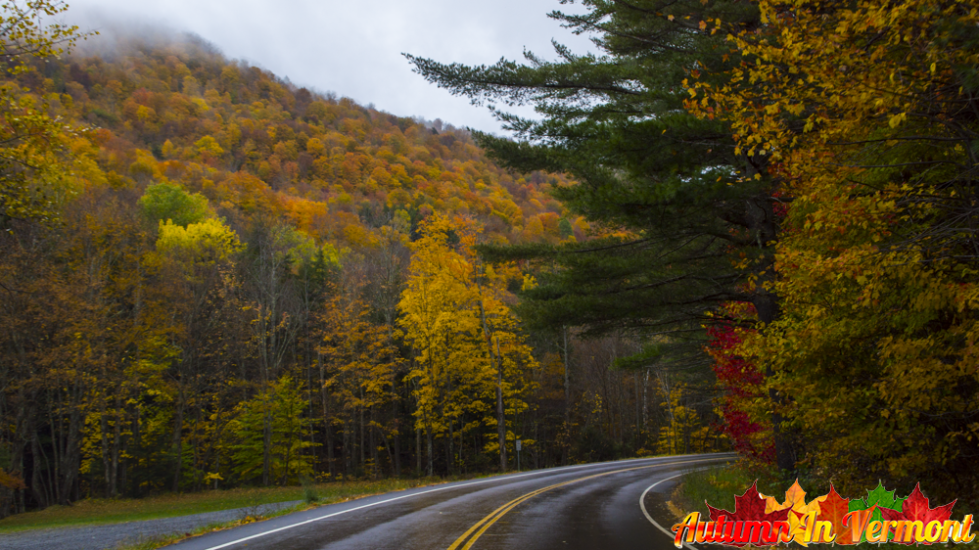 Autumn near Lincoln Vermont