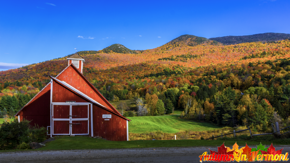 Autumn in Stowe Vermont
