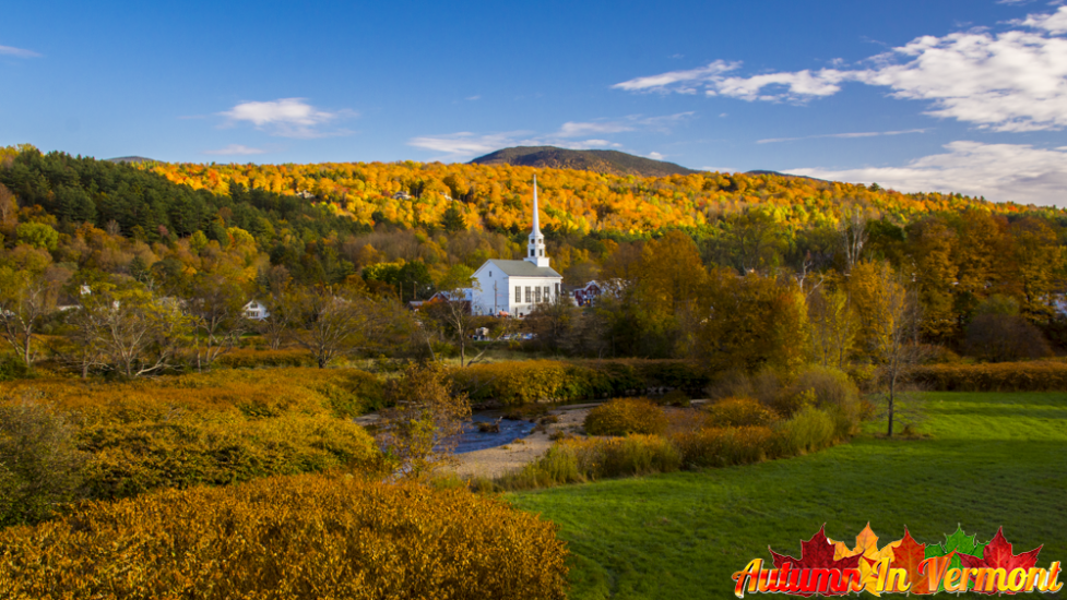 Autumn in Stowe Vermont