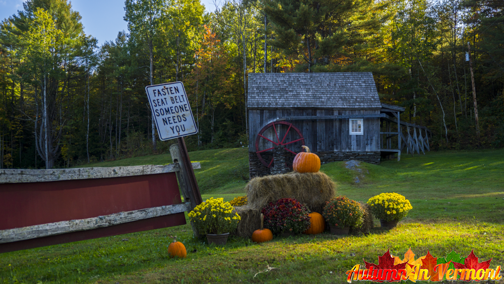 Autumn at the Vermont Country Store in Rockingham Vermont