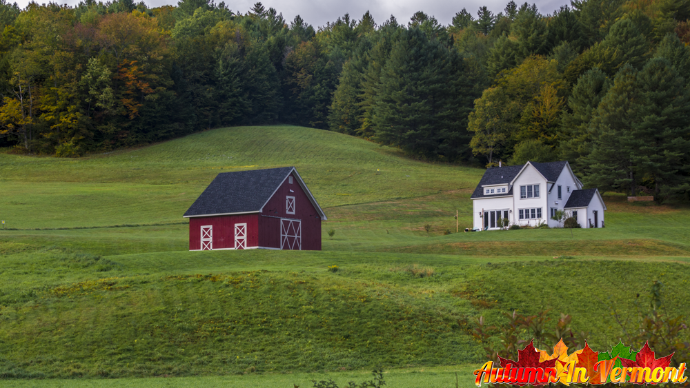 Early autumn on the back roads of Vermont
