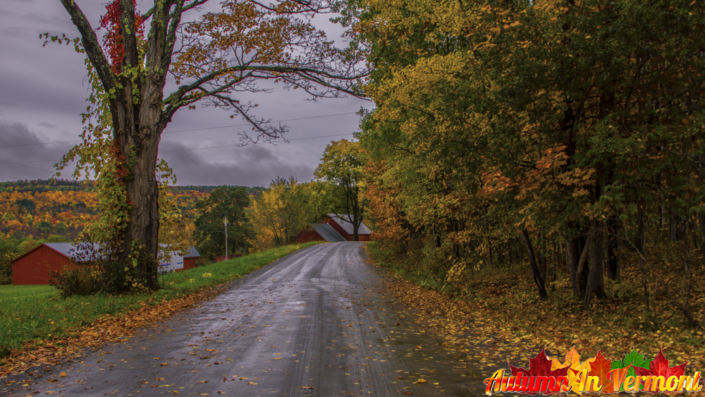 Autumn near Montpelier Vermont