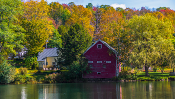 Autumn in Brookfield Vermont