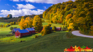 Autumn at the Jenne Farm in Reading Vermont
