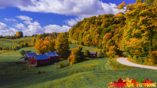 Autumn at the Jenne Farm in Reading Vermont
