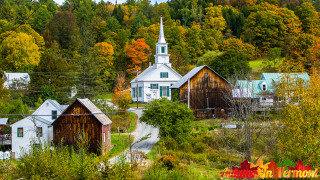 Autumn in Waits River Vermont