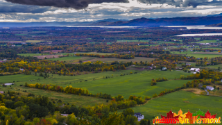 Autumn from Mount Philo in Charlotte Vermont