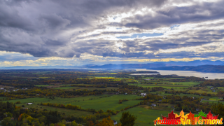 Autumn from Mount Philo in Charlotte Vermont
