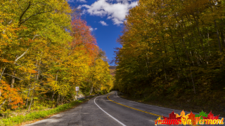 Autumn in the Mad River Valley of Vermont