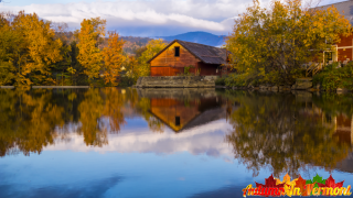 Autumn near Waterbury Vermont