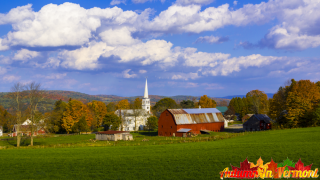 Autumn in Peacham Vermont