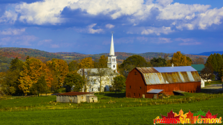 Autumn in Peacham Vermont