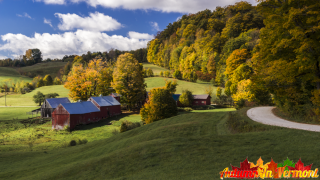 Early Autumn at the Jenne Farm in Reading Vermont