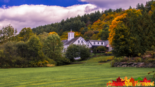 Autumn in Stowe Vermont