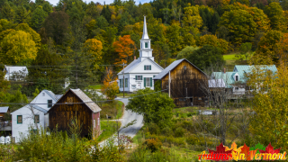 Autumn in Waits River Vermont