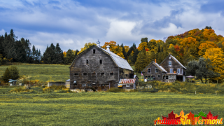 Autumn near  Topsham Vermont
