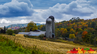 Autumn near  Topsham Vermont