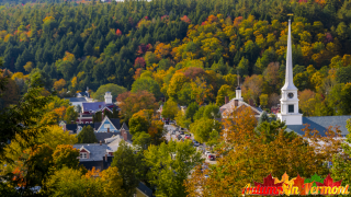 Autumn in Stowe Vermont