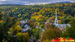 Autumn in Stowe Vermont