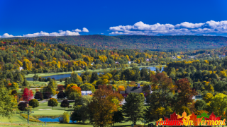Autumn in Quechee Vermont