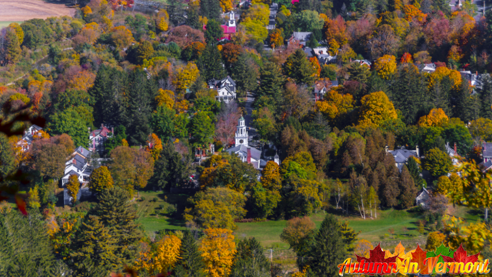 Autumn in Woodstock Vermont