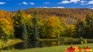 Autumn on the back roads of Moretown Vermont