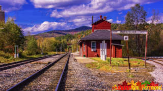 Autumn near Montpelier Vermont