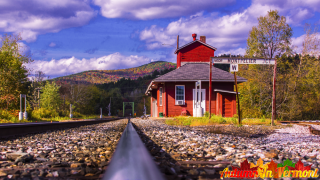 Autumn near Montpelier Vermont