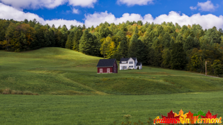 Early autumn on the back roads of Vermont