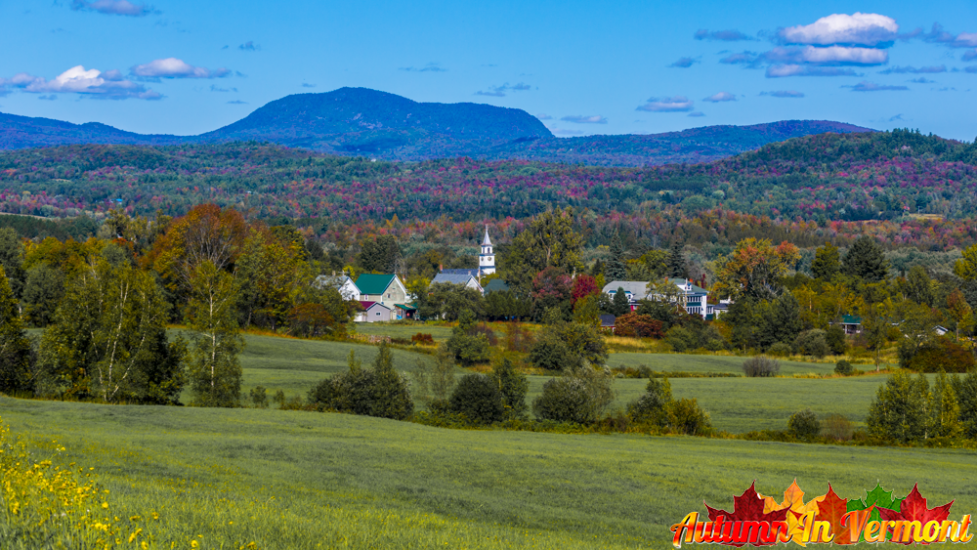 Early Autumn in North Troy Vermont