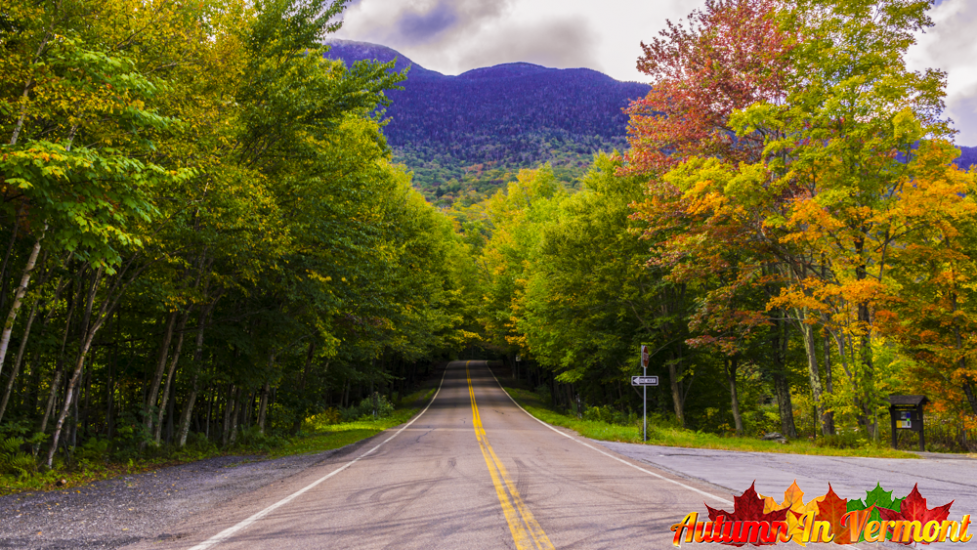Early Autumn on the east side of Smugglers\' Notch