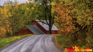 Autumn near Montpelier Vermont