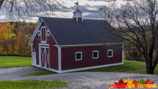 Autumn in Waterbury Vermont