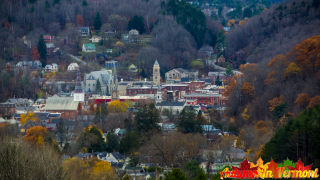 Late Autumn in Montpelier Vermont