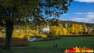 Autumn in Stowe Vermont