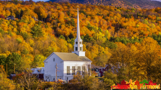 Autumn in Stowe Vermont