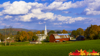 Autumn in Peacham Vermont