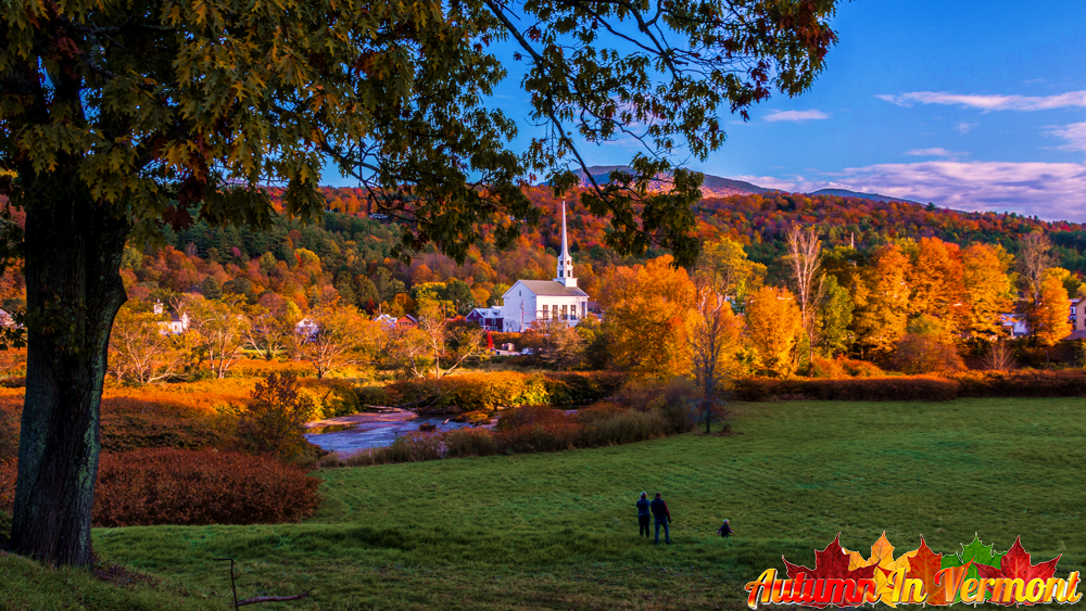 Autumn in Stowe Vermont